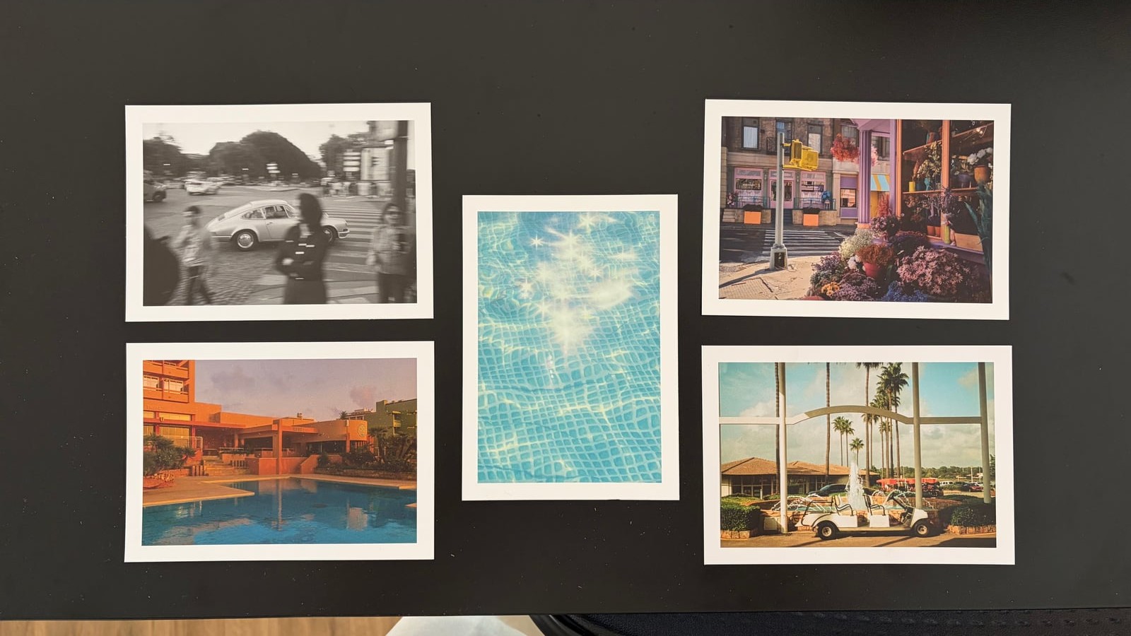 Fotografische Postkarten zum Kaufen in der Galerie